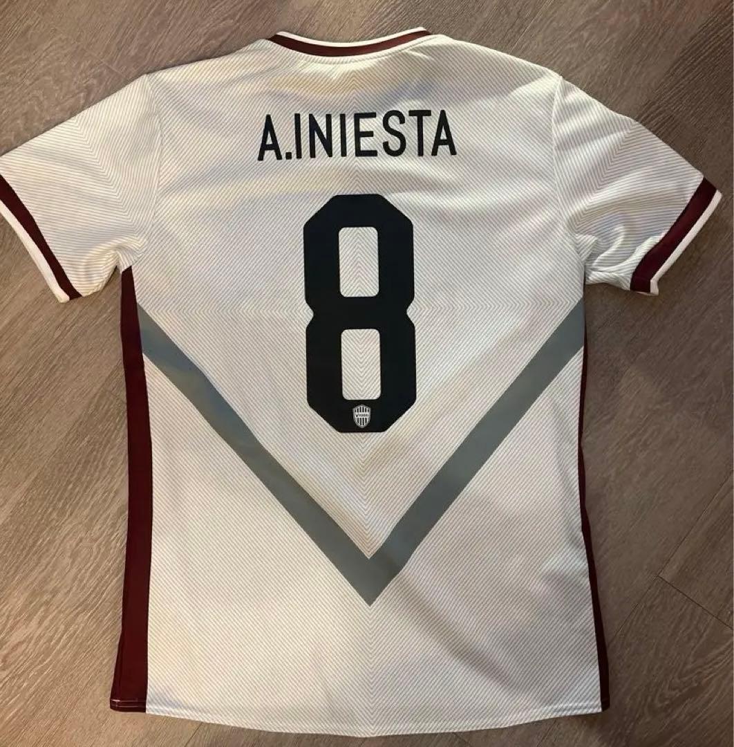 ヴィッセル神戸 2022 ACLユニフォーム アンドレスイニエスタ サイズXL