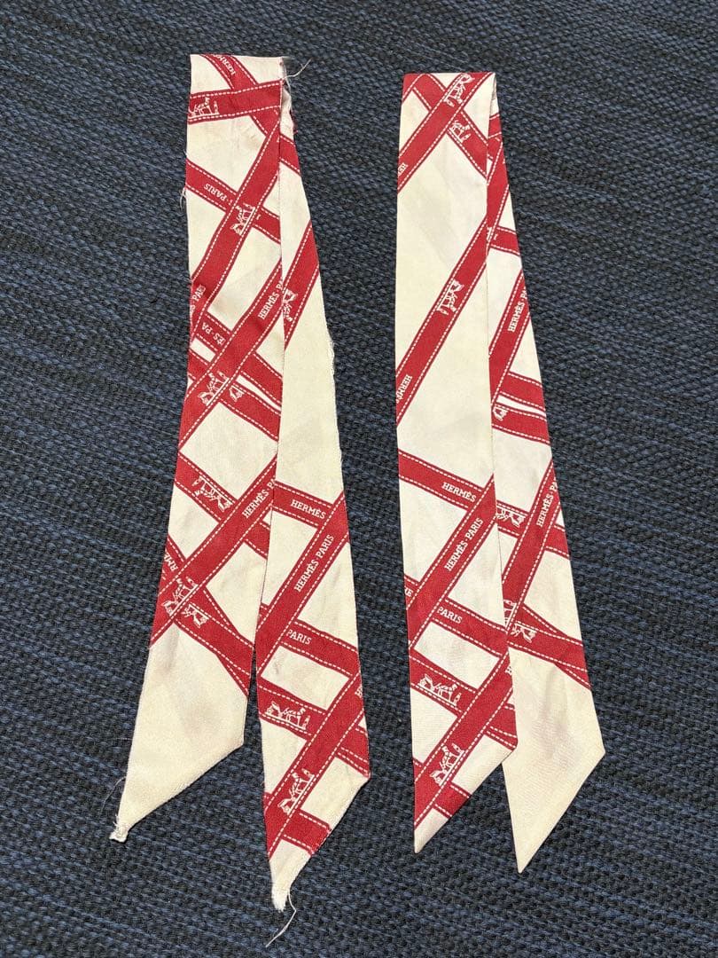 エルメス　ツイリースカーフ　シルク　２本