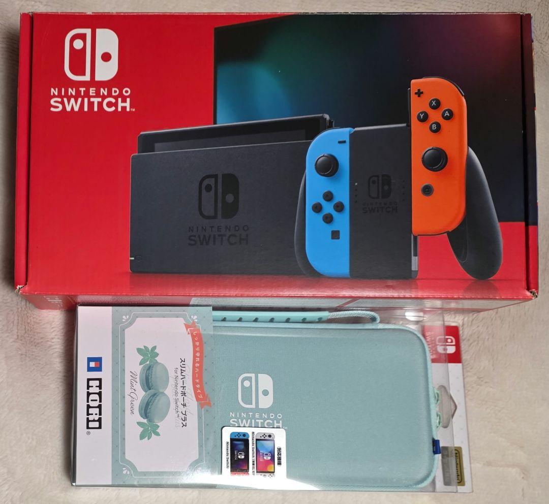 Nintendo Switch ネオンブルー×ネオンレッド ☆おまけ付き☆