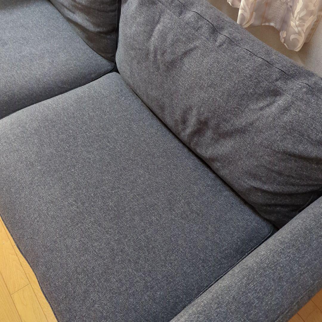 【直接渡し】PÄRUP ペルプ 3人掛けソファ, グンナレド ダークグレー