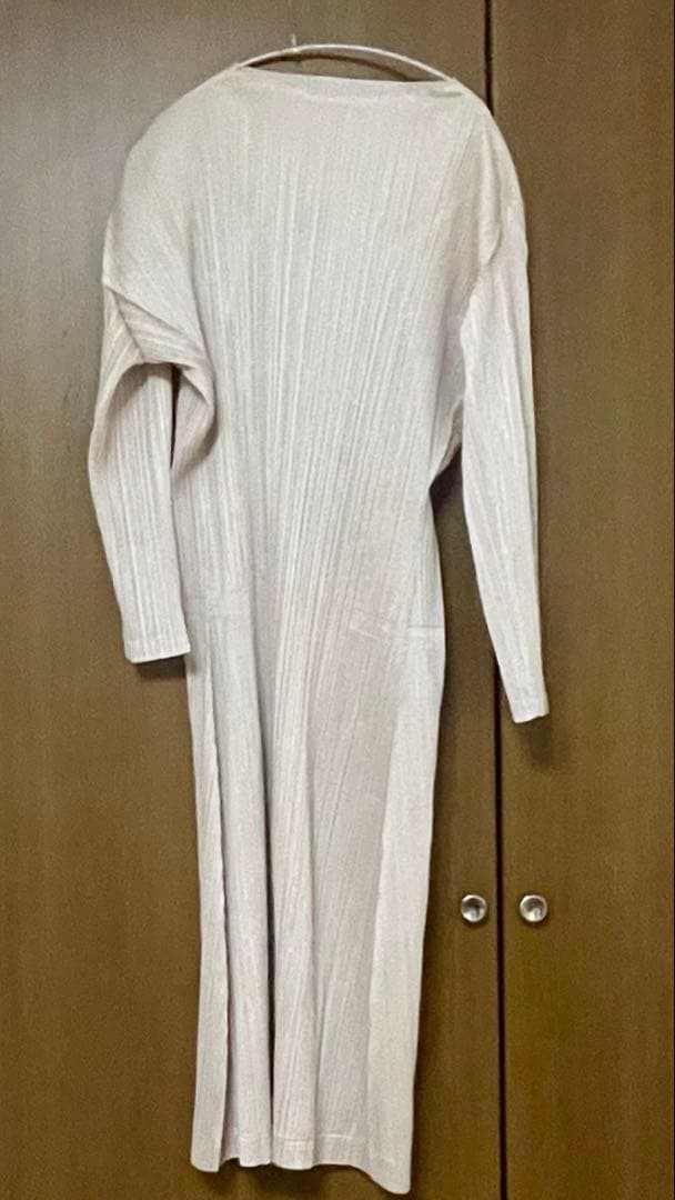 ブルー　Issey miyake プリーツプリーズ 23AW