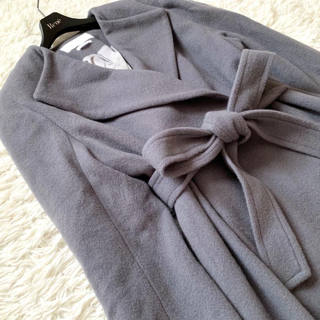 極美品✨プロポーションボディドレッシング 24aw ガウンコート ロング ウール