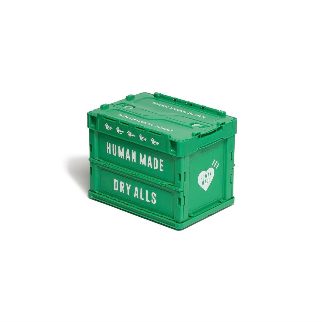 アイスコーヒー　HUMAN MADE コンテナ 緑
