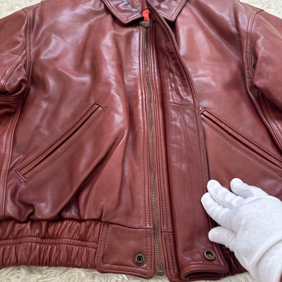 【最終価格】COACH オールドコーチ レザージャケット ブルゾン 本革0976