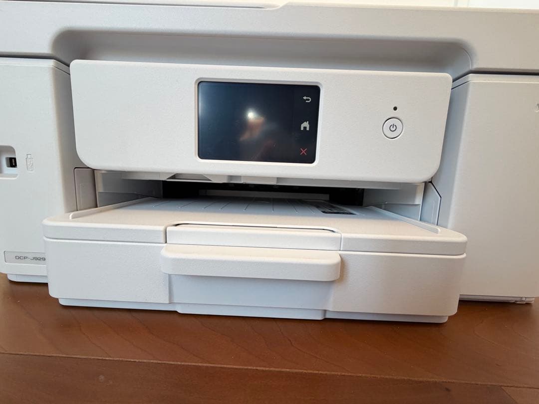 ホワイト タッチパネル プリンター