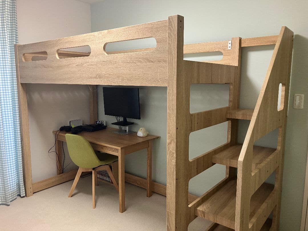  taste 階段付きロフトベッド　HT-0600（直接引取のみ対応）