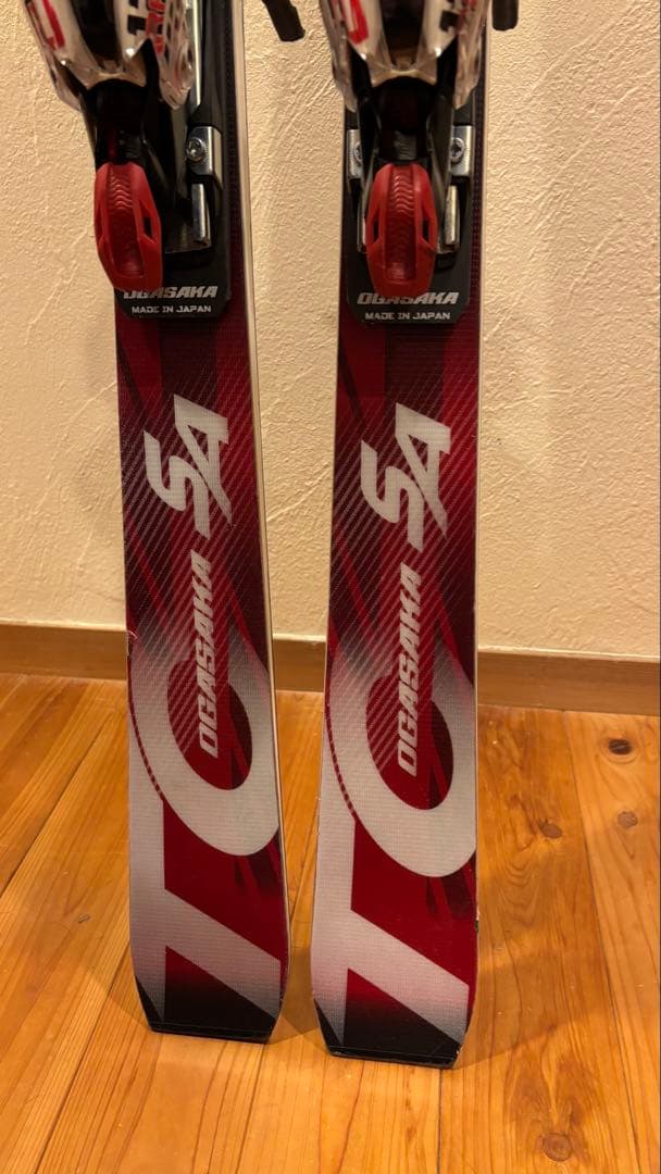 OGASAKA TC SA スキー板 レッド/ホワイト