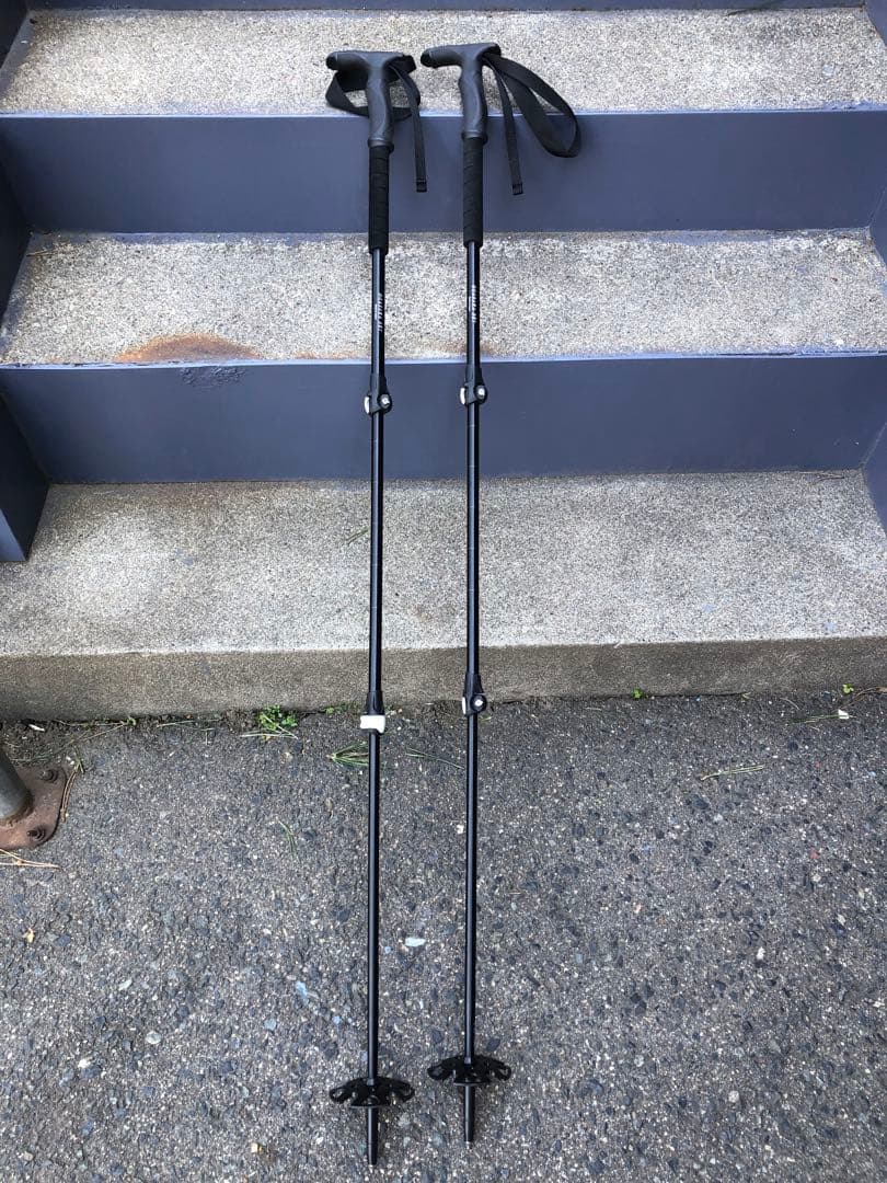 OGASAKA SKI バックカントリー用 ストック　ほぼ新品