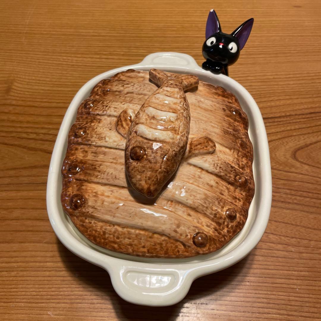 魔女の宅急便 ジジのにしんパイ 陶器 クッキージャー 希少品