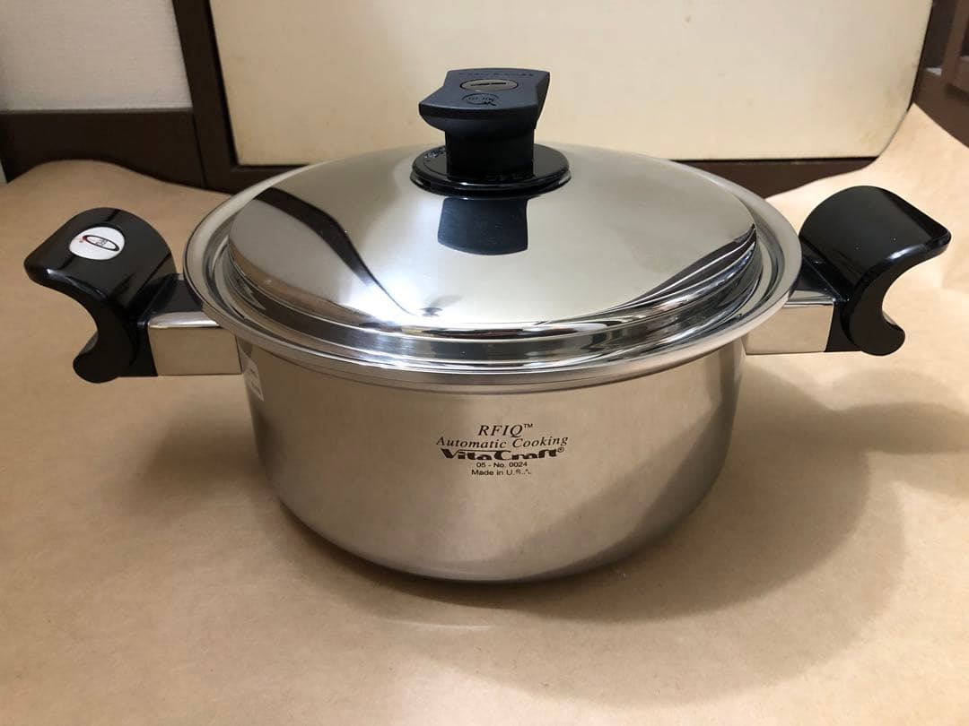 VitaCraft ビタクラフト RFIQ 両手鍋 4.0L No.0024