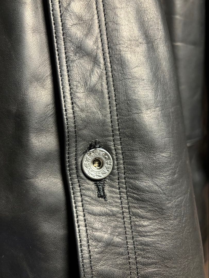 最終価格！NICENESS GUNN OILED LEATHER TRUCKER