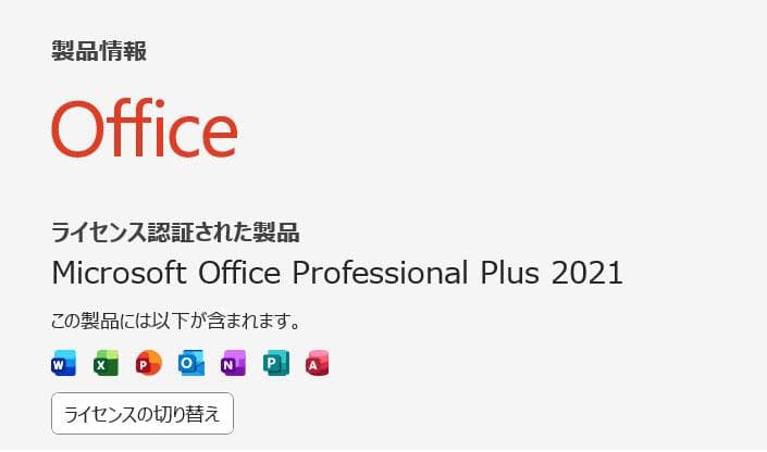 Windowsノート本体 Panasonic Let'snote CF-SZ5 WIN11 Office