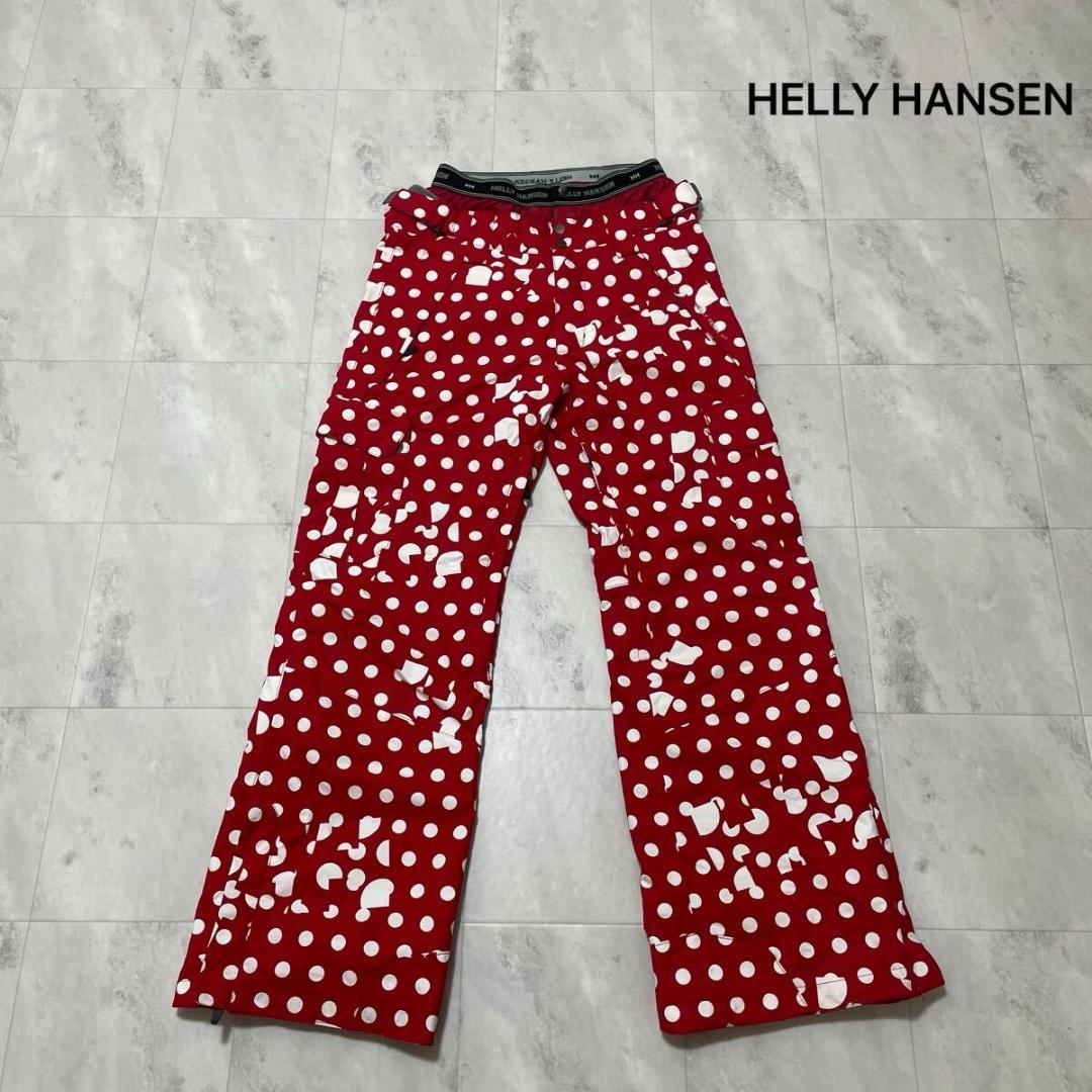 ヘリーハンセン スノーボードパンツ スノーウェア スキーウェア 防寒 ドット柄