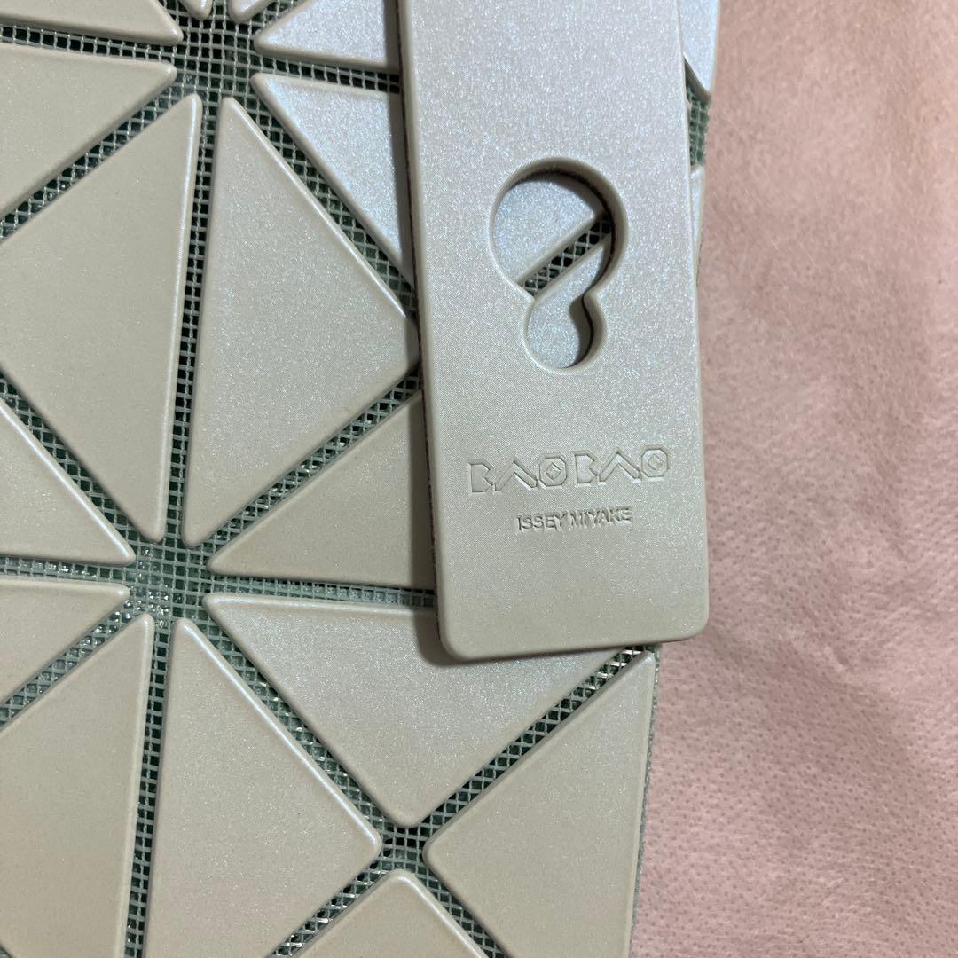 【未使用】バオバオイッセイミヤケ　大きいサイズトートバッグ アッシュグリーン