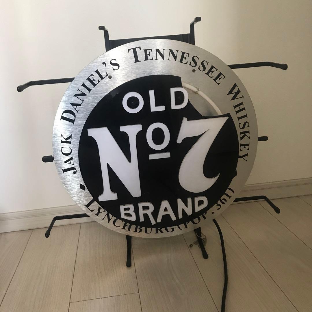 ジャックダニエル ネオン 中古 ジャンク品 ※ネオンは光ります