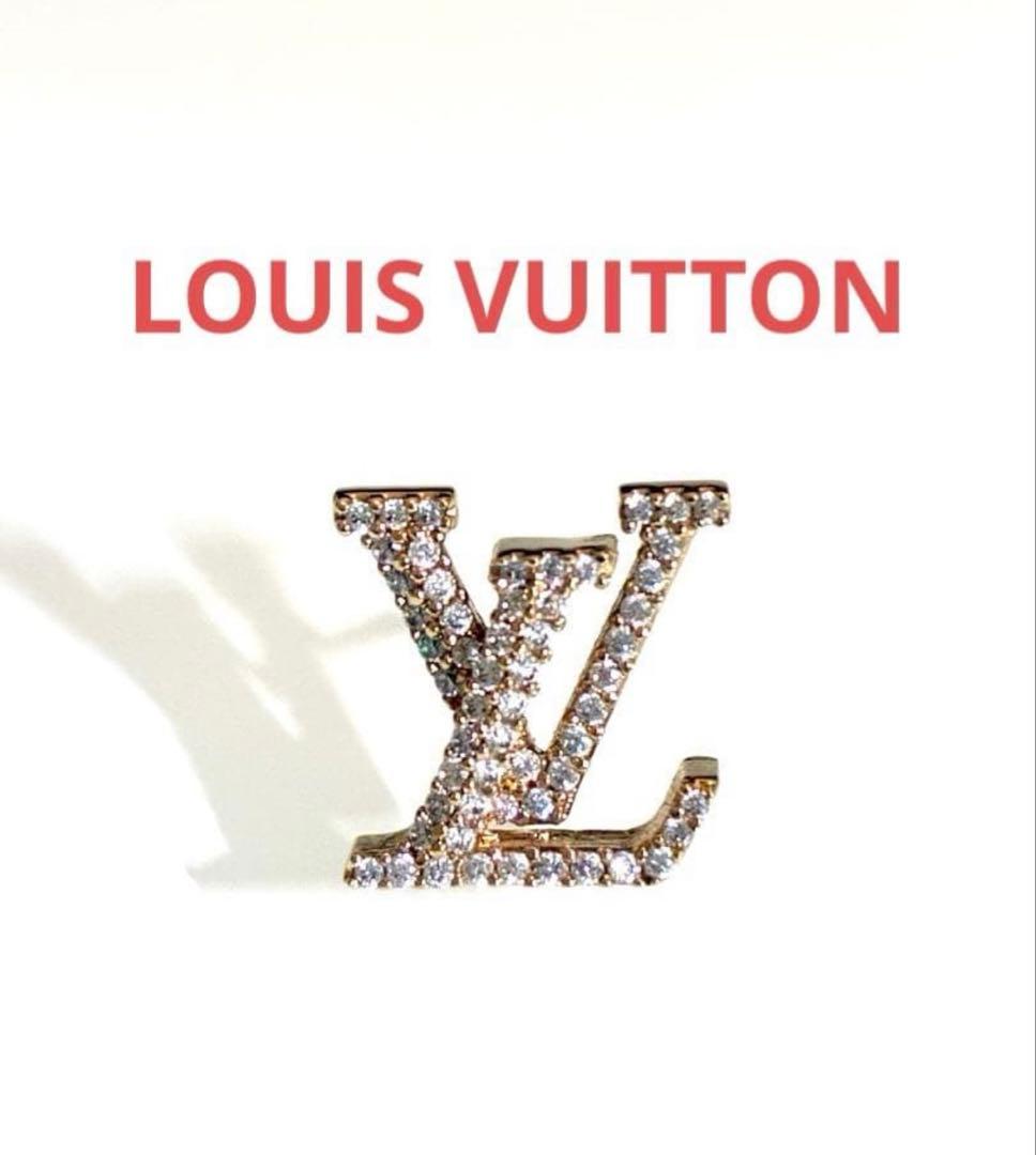 ルイヴィトン片耳ピアス ゴールド