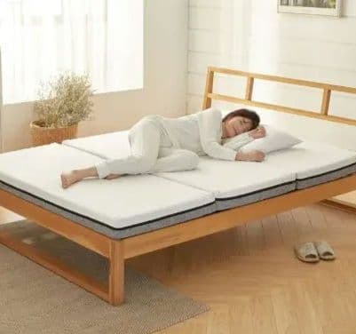 エコラテエリート 10cm三つ折りマットレス シングル