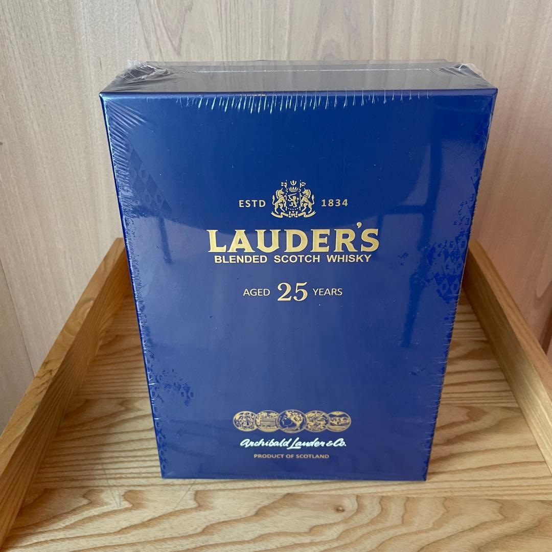 LAUDER'S 25年 ブレンデッドスコッチウイスキー