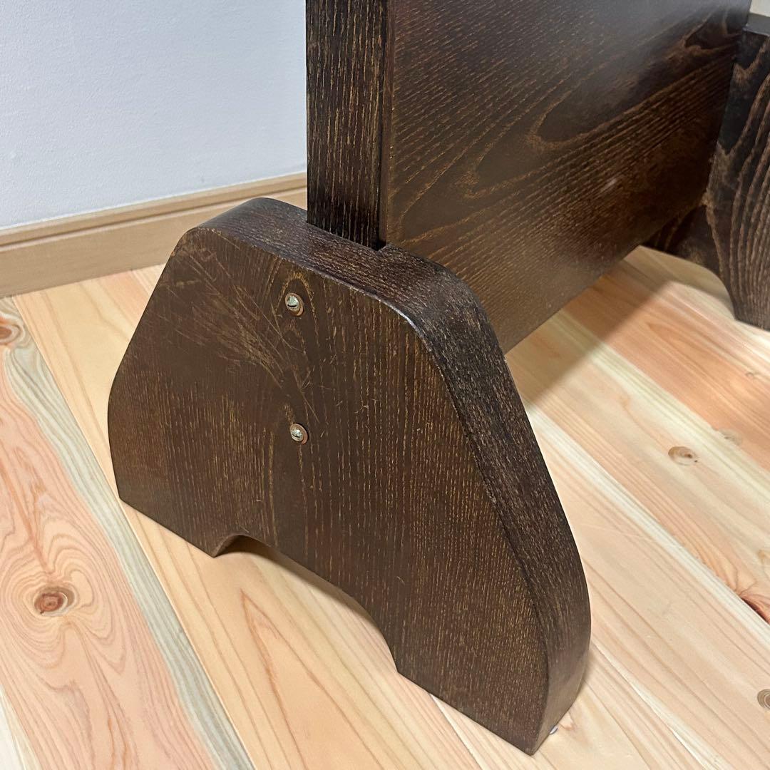 アンティーク姿見　天然木素材　スタンドミラー 高さ160cm