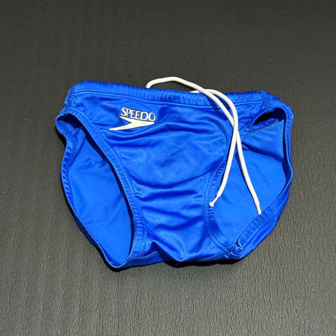 SPEEDO 青 競泳水着 SSサイズ