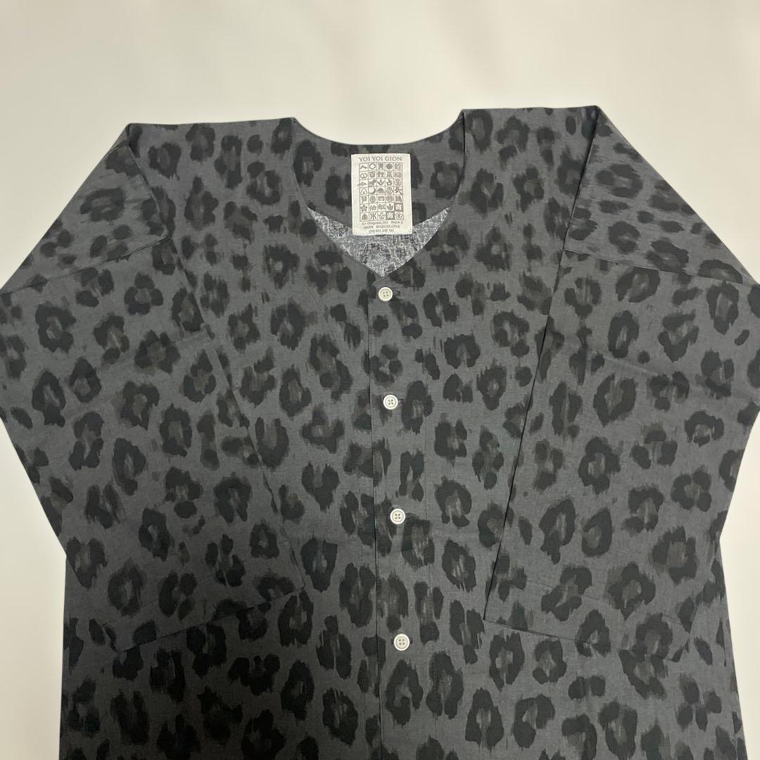 新品 ブエナビスタレオパード 宵宵祇園 鯉口シャツ YOIYOI GION