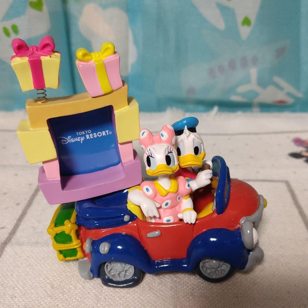 ドナルド ダック & デイジー ダック フィギュア リン フォトフレーム
