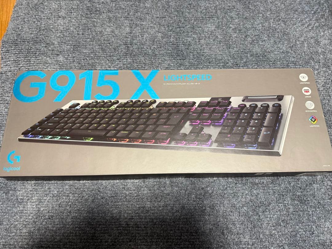【チョコ】Logicool G915X LIGHTSPEED/日本語配列