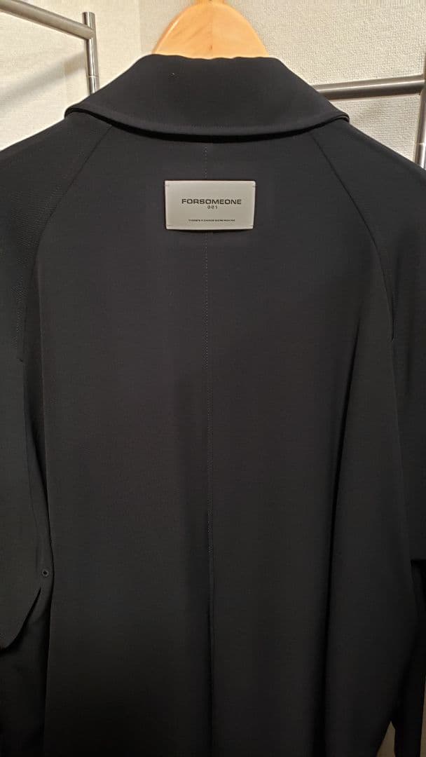 凛太郎　FORSOMEONE コート ブラック　46