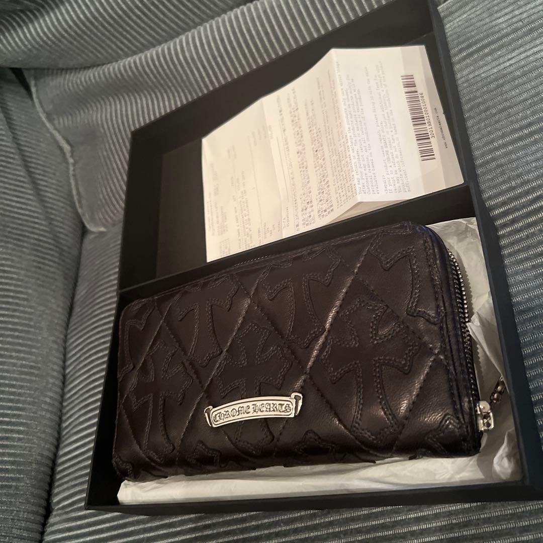 【新品】CHROME HEARTS REC F ZIP QUILTED