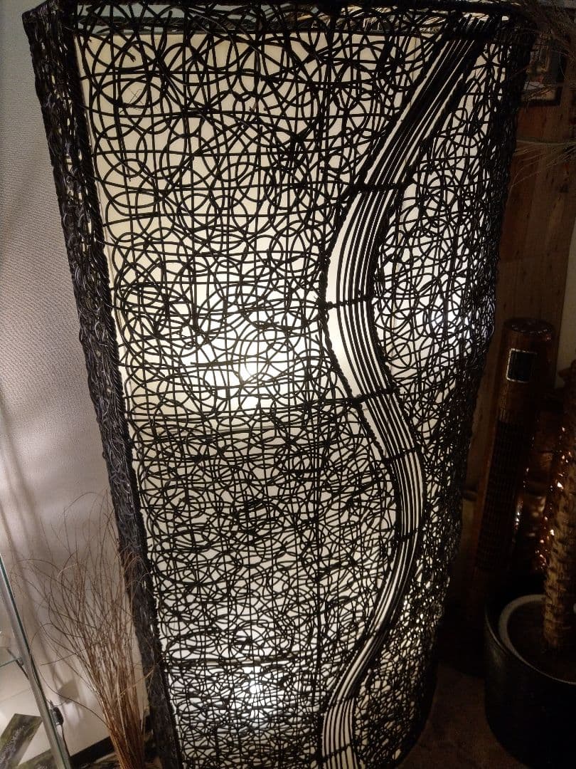 送料無料☆バリ芸術家具☆間接照明　LEDライト付き