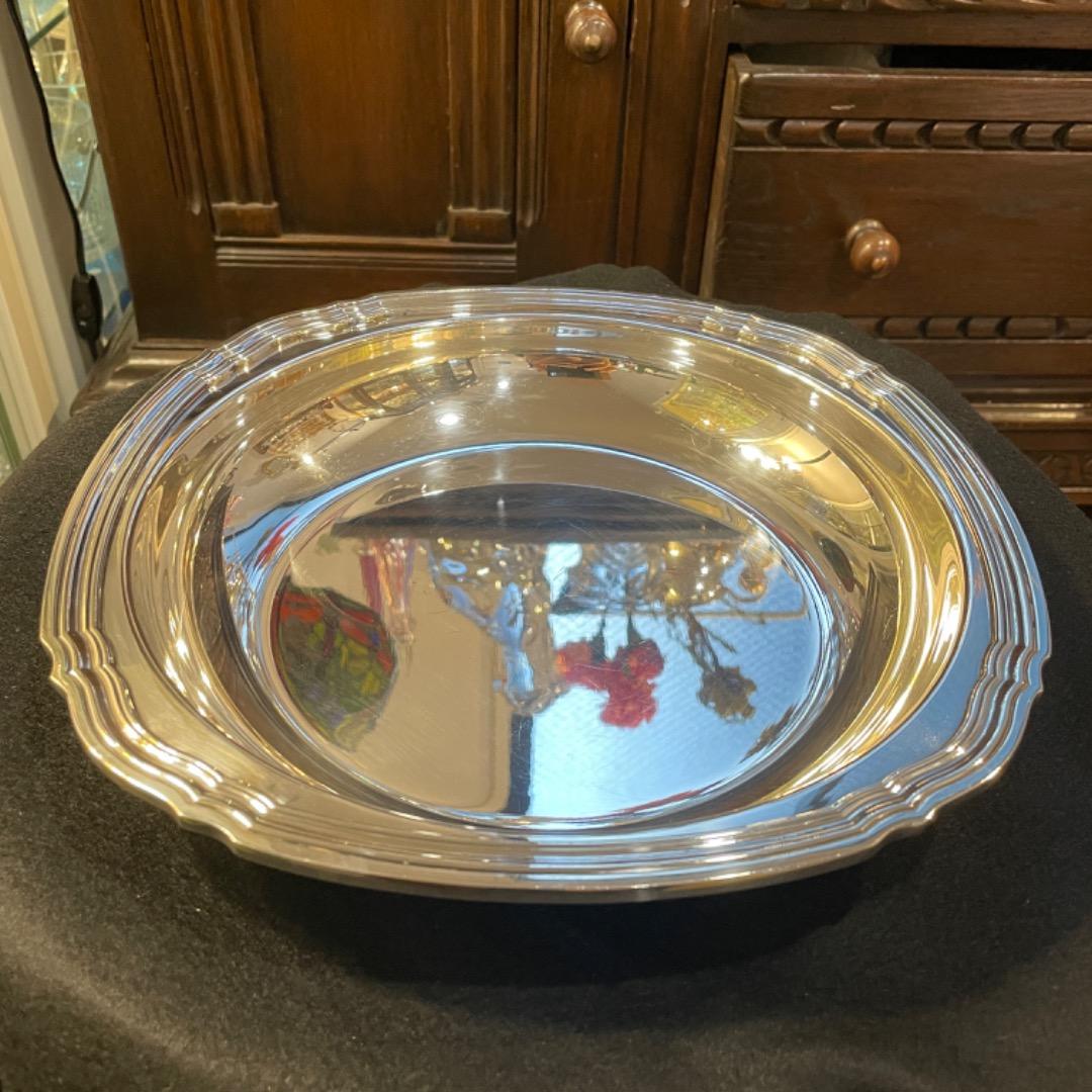 クリストフルChristful シルバープレート 深皿 大皿 ボウル 27cm