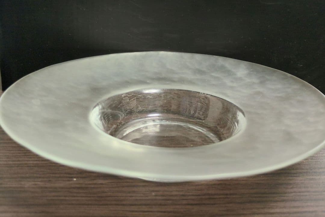 東洋佐々木ガラス　リム付きプレートφ19cm(5枚セット)