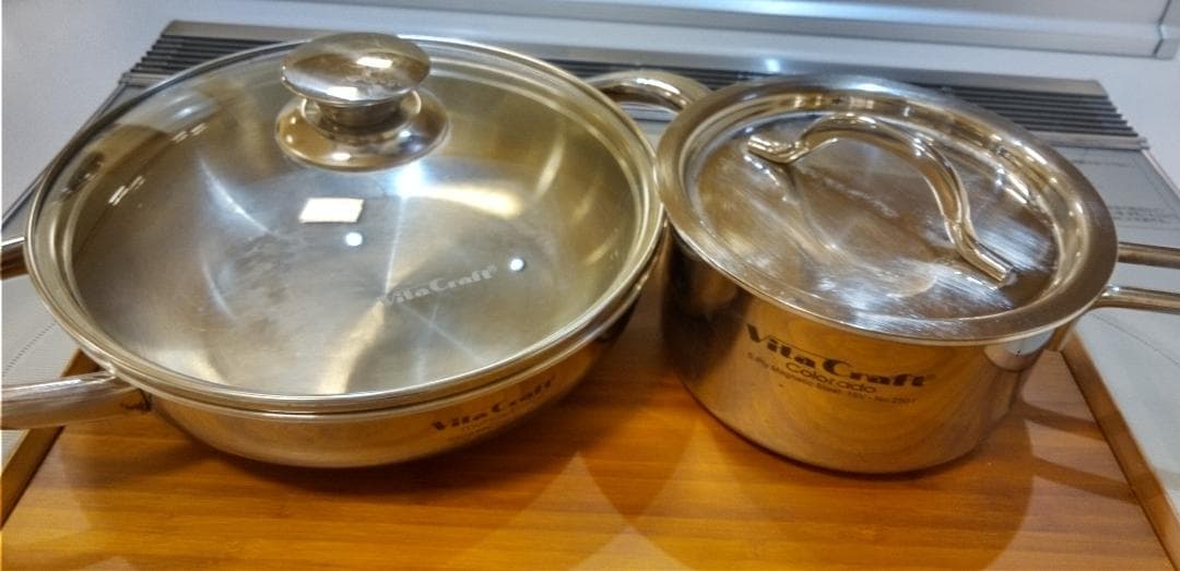 VitaCraft 鍋セット　新品価格34100円・5層・マルチパン＆片手鍋