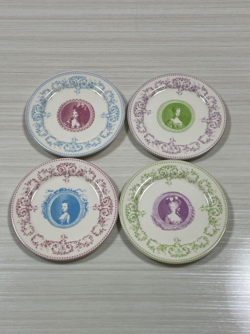 ジアン　マリーアントワネット　小プレート4枚セット