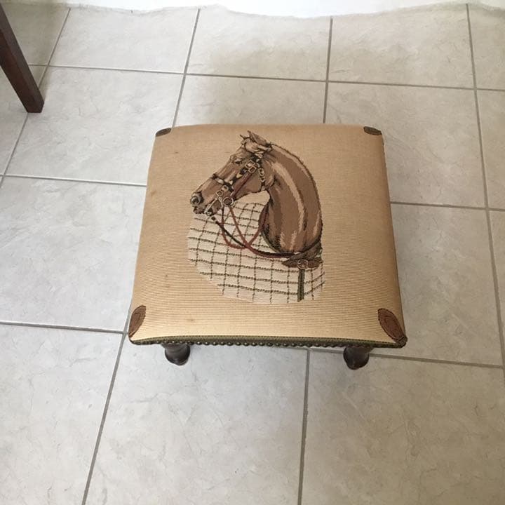 アンチークフットスツール(Footstool) repose -pied