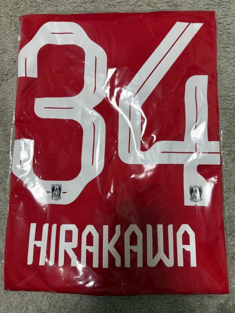 【新品未着用】浦和レッズレディース 25/26 ユニフォームXL 平川陽菜 34