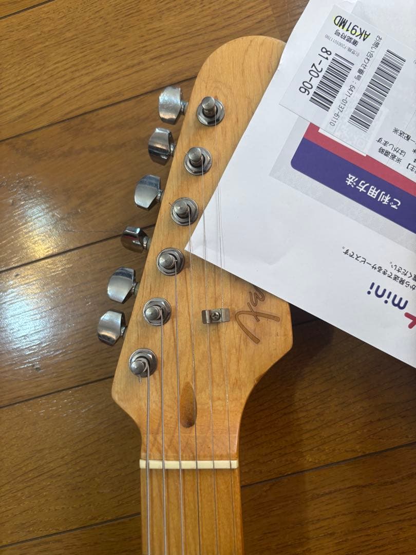 攪拌 メーカー不明ストラトキャスター美品