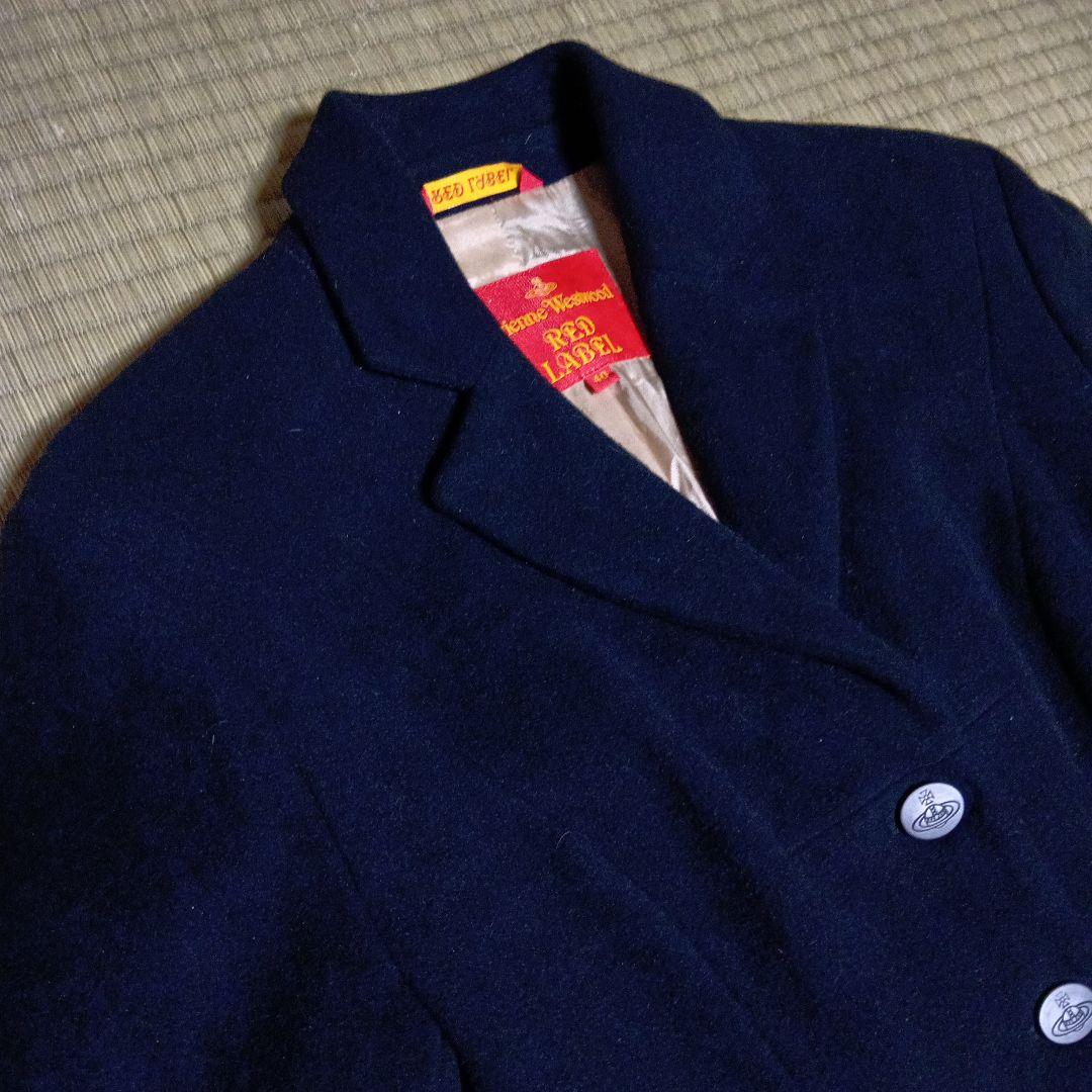 SALEヴィヴィアンウエストウッド　カシミヤ混ウールロングコート