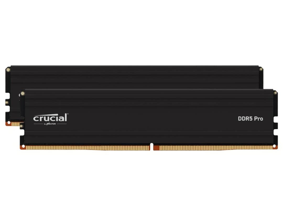値下げ！crucial DDR5 Pro 64GB 32GB×2メモリー