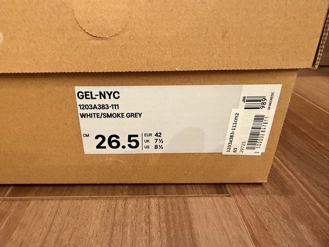 ASICS GEL-NYC アシックス ゲルエヌワイシー 26.5㎝