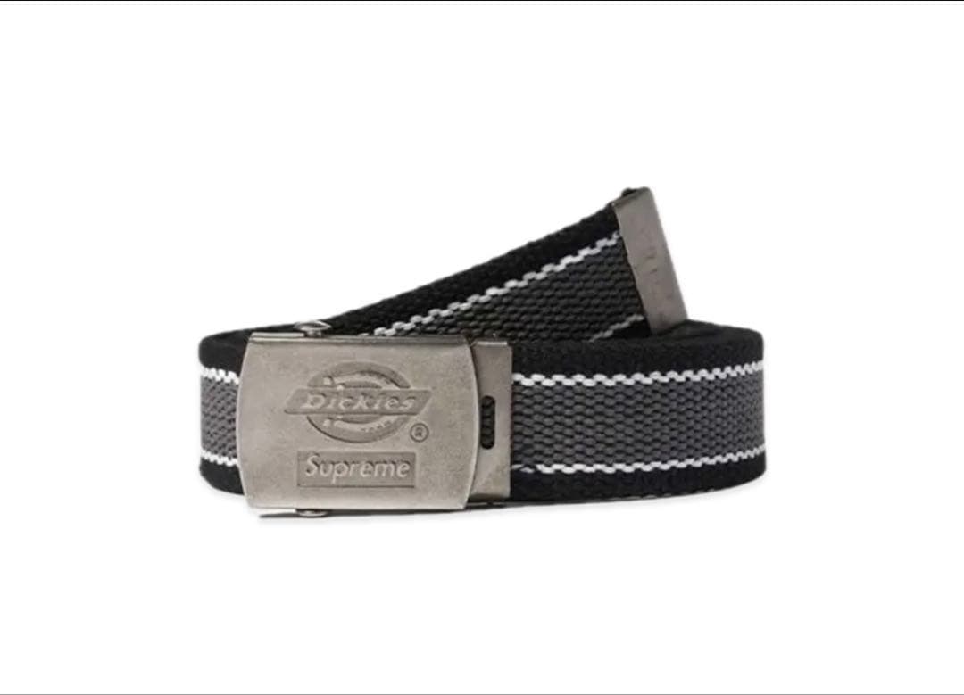 Supreme× Dickies ベルト ブラック