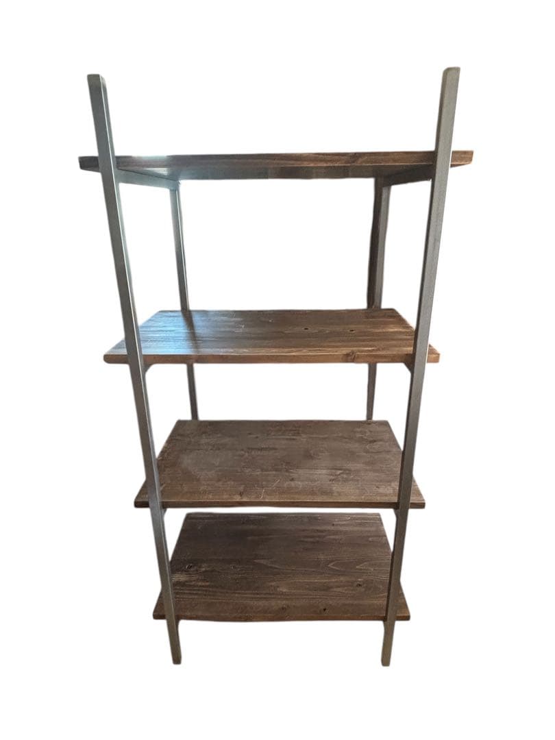 アイアンシェルフ　４段　植物棚　什器　収納棚　オーダーメイド