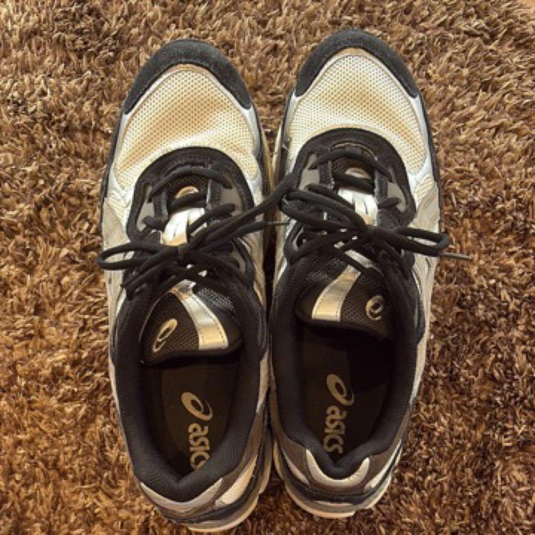 asics gel nyc 30cm GEL-NYC アイボリー　クレイグレー