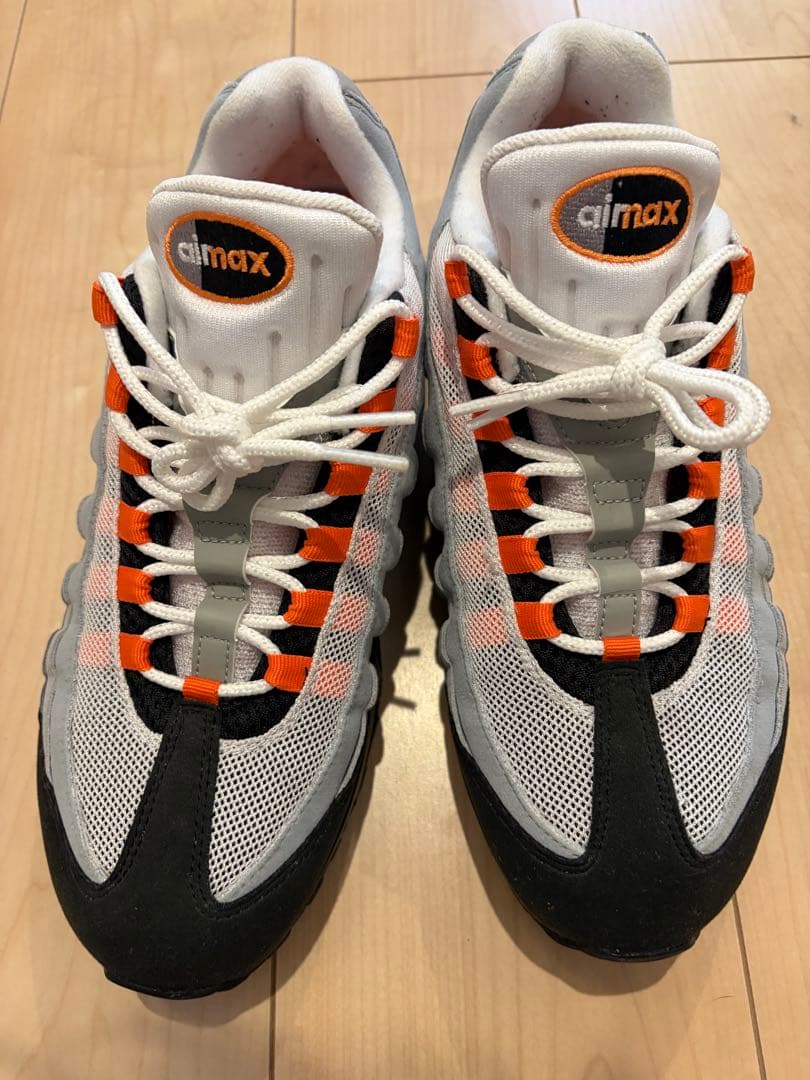 靴 Nike AirMax95 Big Bubble Bright Mandarin