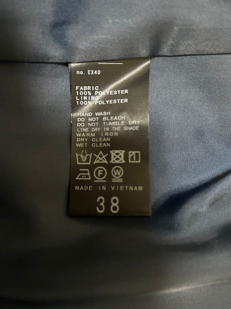 SLOBE IENA ウォッシャブルツイルダブルジャケット ストレートパンツ