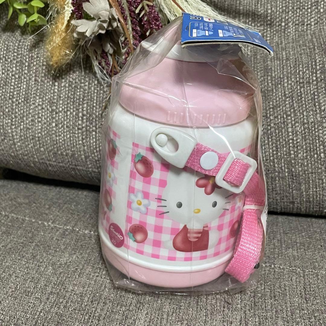 ハローキティ 水筒　ウォーターボトル　ストローホッパー　レトロ　当時　レア