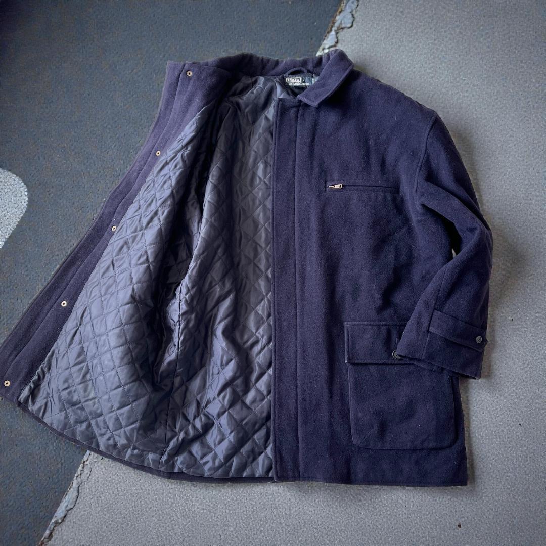 く*ま様 【入手困難】Polo Ralph Lauren ウールジャケット 紺