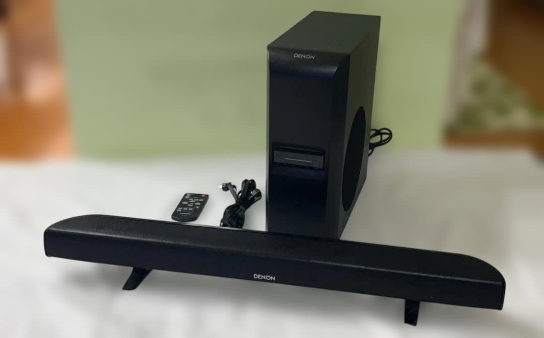 DENON サウンドバー サブウーファー付き
