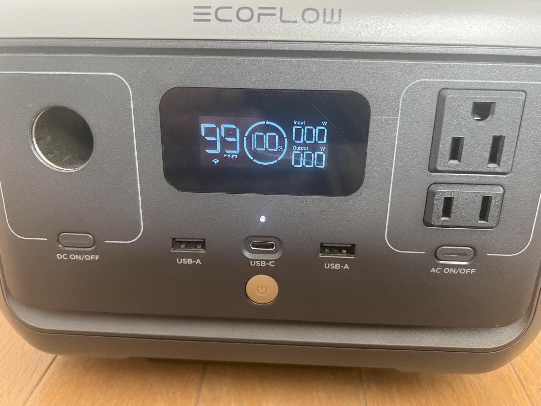 【シャル】EcoFlow ポータブル電源  2 256Wh