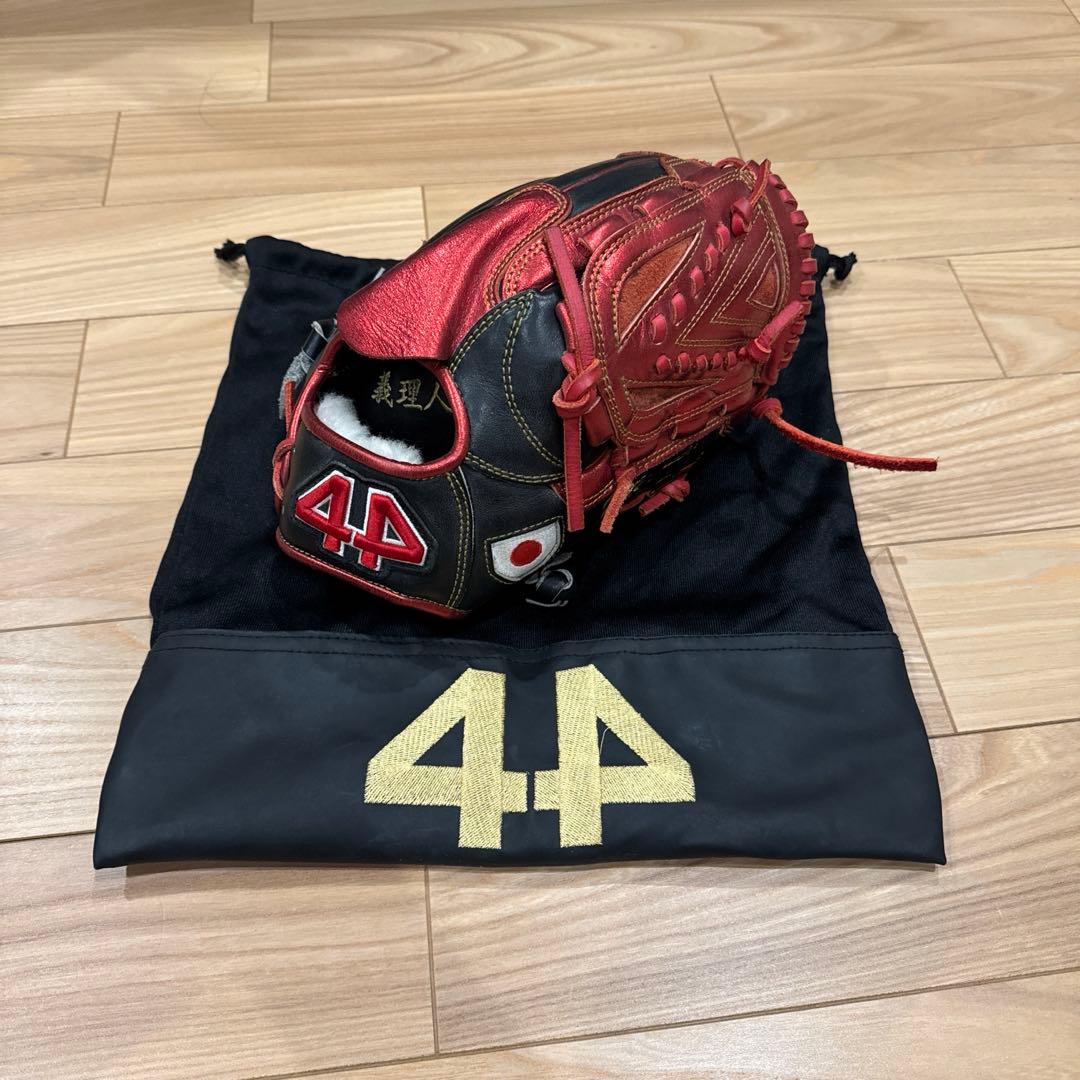 44 フォーティーフォー 野球 硬式軟式兼用 グラブ 投手用